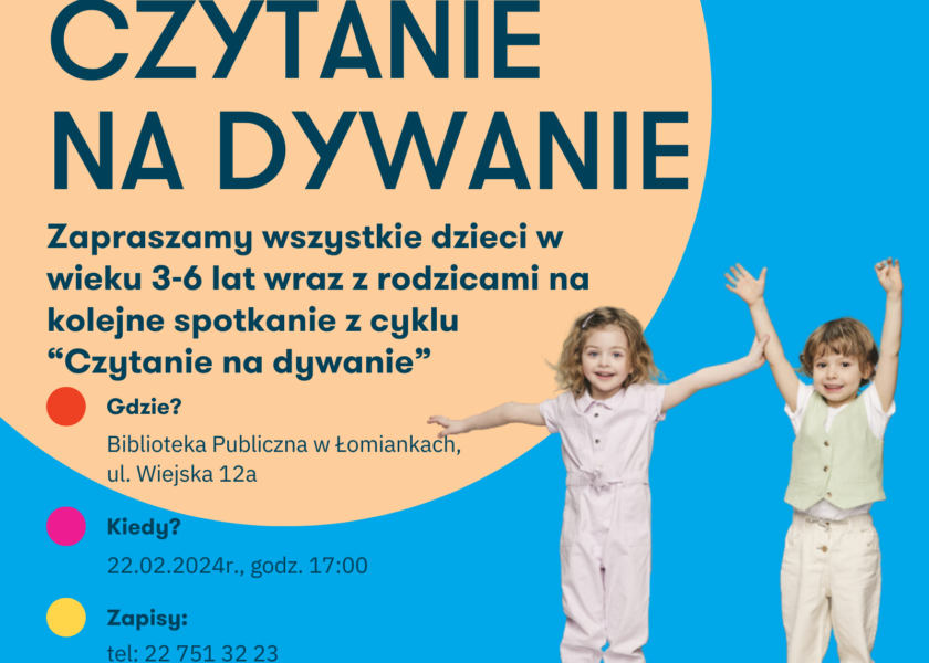 Czytanie na dywanie