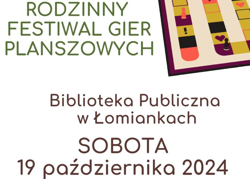 Rodzinny Festiwal Gier Planszowych